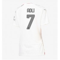 AC Milan Yacine Adli #7 Vonkajší Ženy futbalový dres 2023-24 Krátky Rukáv
